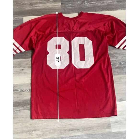 Champion Brand San Francisco 49ers Jerry Rice 80s Jersey SZ 48 Vintage - Picture 13 of 14